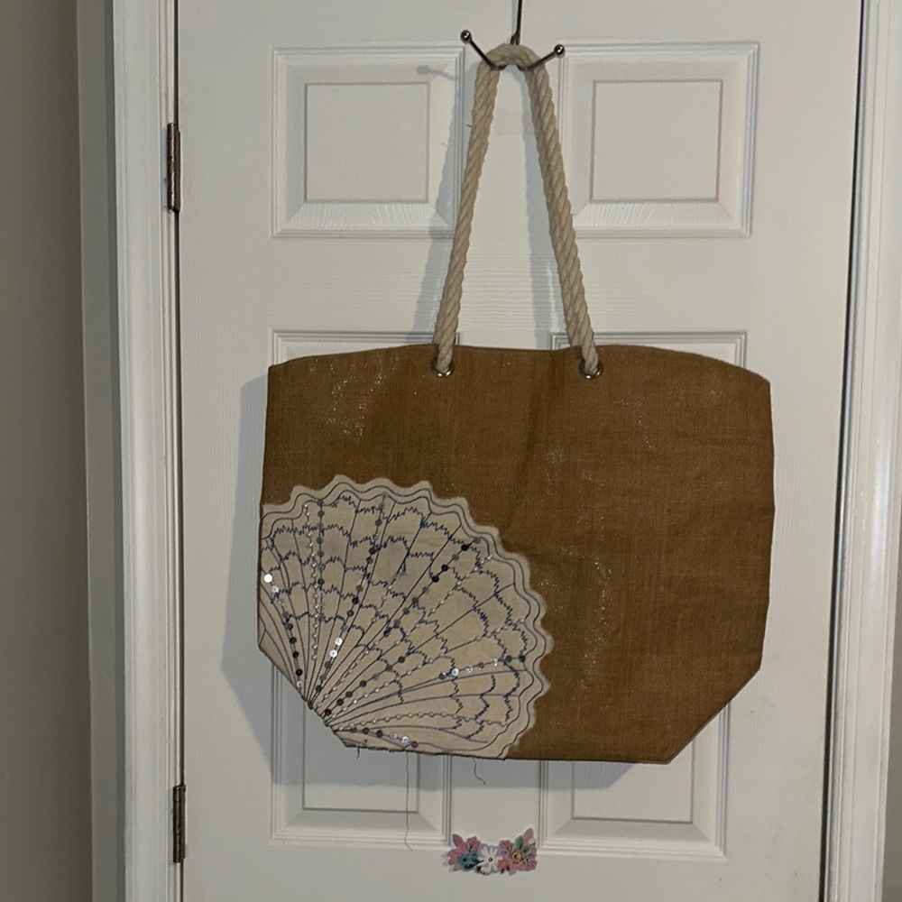 Bohemian Tote with Lace Detail